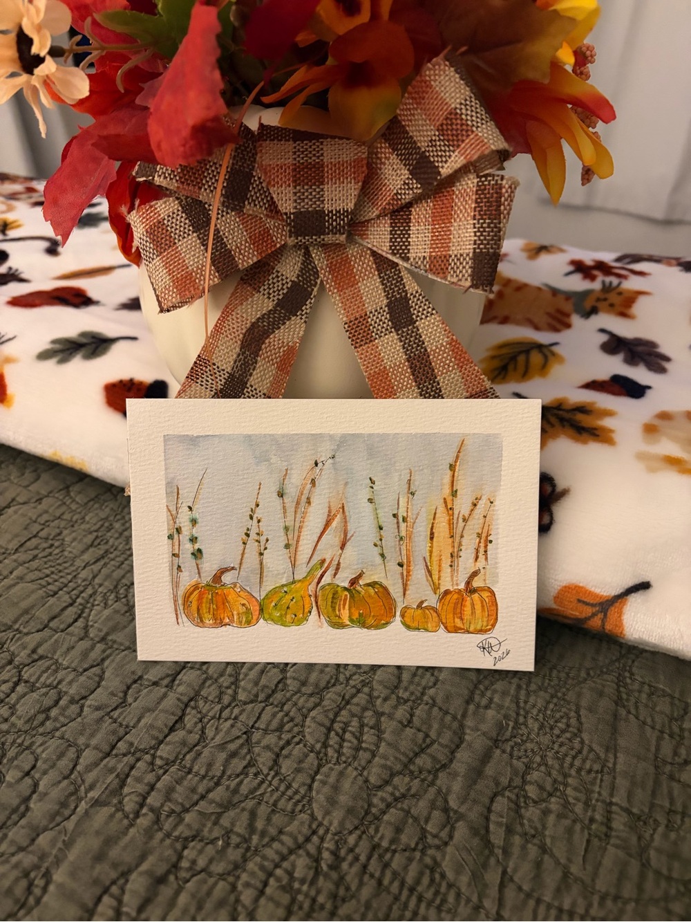 Autumn watercolor